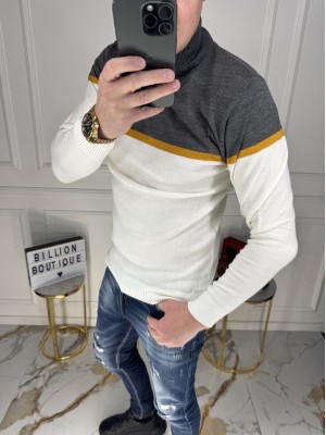 BALTAS SU GELTONU GOLFAS BALTAS SU GELTONU GOLFAS