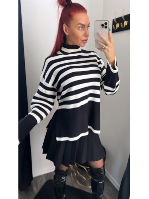 GOLFAS TRENDY (JUODAS/BALTAS)