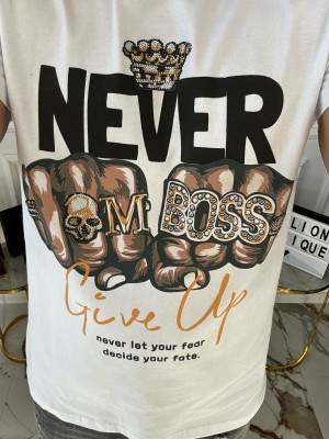NEVER BOSS MARŠKINĖLIAI
